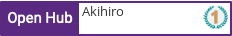 Open Hub profile for Akihiro