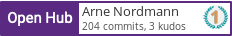 Open Hub profile for Arne Nordmann