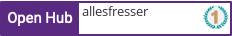 Open Hub profile for allesfresser