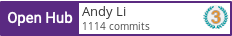 Open Hub profile for Andy Li