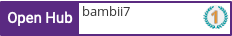 Open Hub profile for bambii7