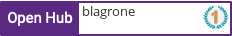 Open Hub profile for blagrone