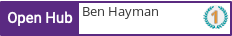 Open Hub profile for Ben Hayman