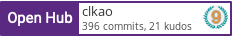 Open Hub profile for clkao