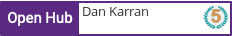 Open Hub profile for Dan Karran