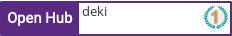 Open Hub profile for deki