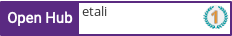 Open Hub profile for etali