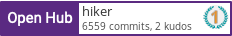 Open Hub profile for hiker