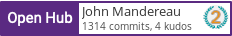 Open Hub profile for John Mandereau