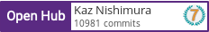 Open Hub profile for Kaz Nishimura