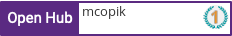 Open Hub profile for mcopik