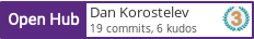 Open Hub profile for Dan Korostelev