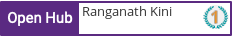 Open Hub profile for Ranganath Kini
