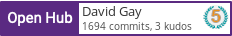 Open Hub profile for David Gay