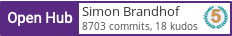 Open Hub profile for Simon Brandhof