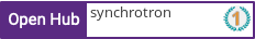 Open Hub profile for synchrotron