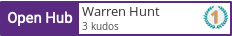 Open Hub profile for Warren Hunt