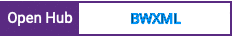 Open Hub project report for BWXML