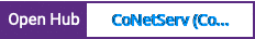 Open Hub project report for CoNetServ (Complex Network Services)