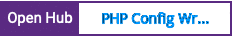 Open Hub project report for PHP Config Writer