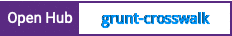 Open Hub project report for grunt-crosswalk