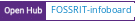 Open Hub project report for FOSSRIT-infoboard