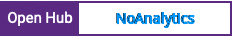 Open Hub project report for NoAnalytics