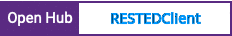 Open Hub project report for RESTEDClient