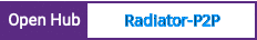 Open Hub project report for Radiator-P2P