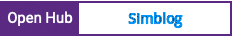 Open Hub project report for Simblog