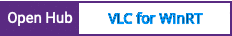 Open Hub project report for VLC for WinRT