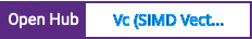 Open Hub project report for Vc (SIMD Vector Classes)