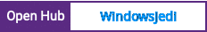 Open Hub project report for WindowsJedi