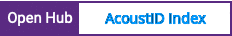 Open Hub project report for AcoustID Index