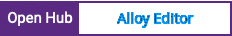 Open Hub project report for Alloy Editor