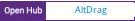 Open Hub project report for AltDrag