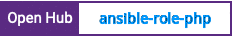 Open Hub project report for ansible-role-php