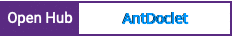 Open Hub project report for AntDoclet