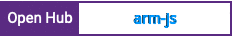 Open Hub project report for arm-js