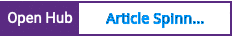 Open Hub project report for Article Spinner Hubot Coffee Script