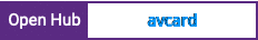 Open Hub project report for avcard