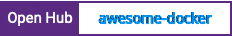 Open Hub project report for awesome-docker