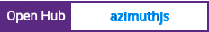 Open Hub project report for azimuthjs