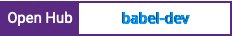 Open Hub project report for babel-dev