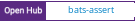 Open Hub project report for bats-assert