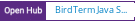 Open Hub project report for BirdTerm Java Serial Port Terminal