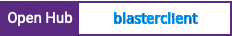 Open Hub project report for blasterclient