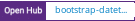 Open Hub project report for bootstrap-datetimepicker