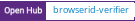 Open Hub project report for browserid-verifier