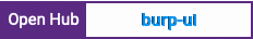 Open Hub project report for burp-ui